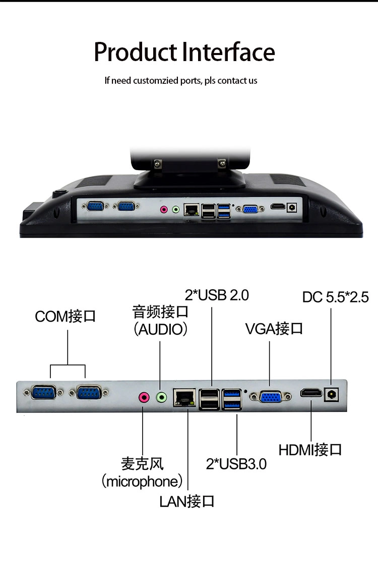 dual screen restaurant POS system