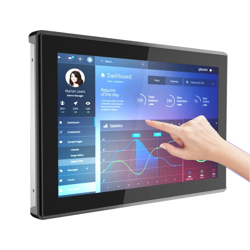 Factory 21.5 inch 1920*1080 FHD VESA PC touch Industrial All in One Computer