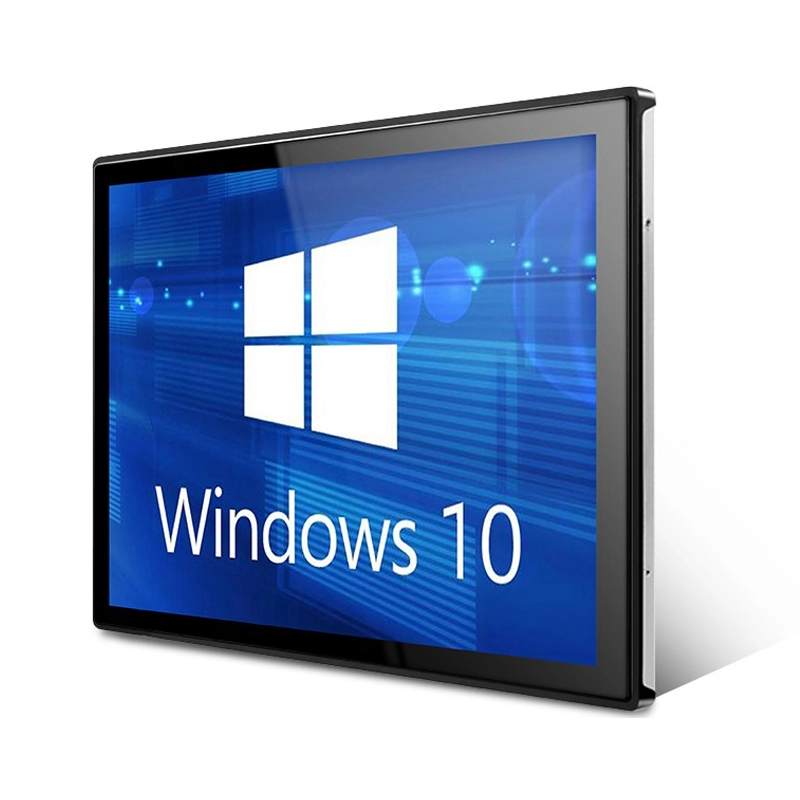 Industrial Embedded 17 Inch HD USB VGA  1280*1024 Front IP65 Metal Case Touch screen Monitor