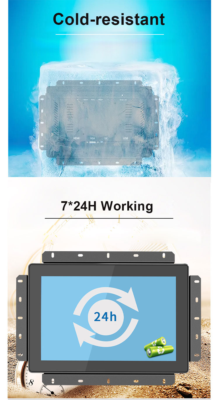 Industrial Kiosk LCD Monitor