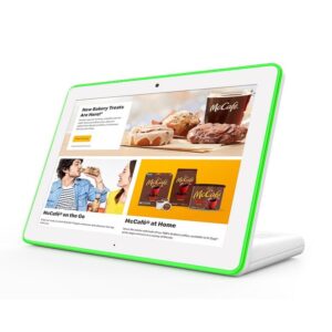 L Type Touch Screen NFC POE Commercial Android Tablet with Breathing light