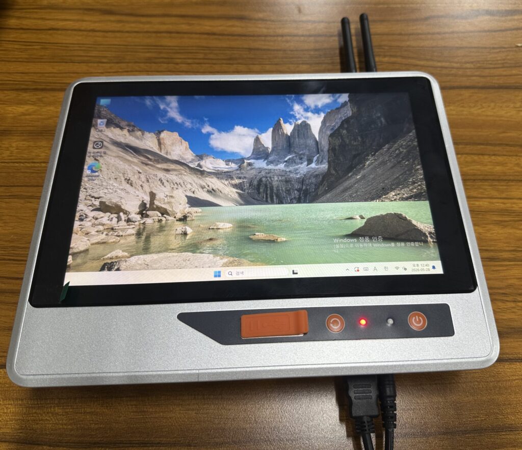10.1″ Aluminum Industrial All-in-One PC