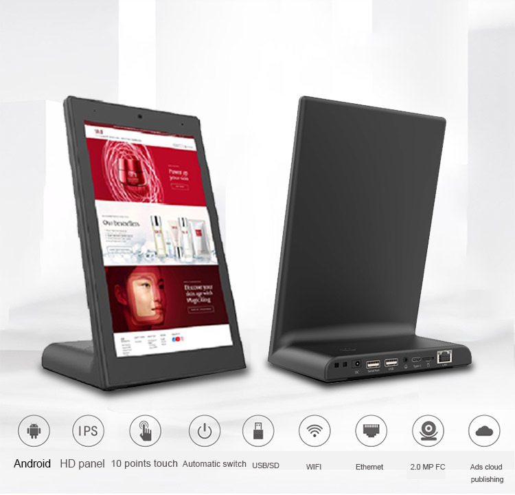 Ergonomic Desktop Android Touch Screen