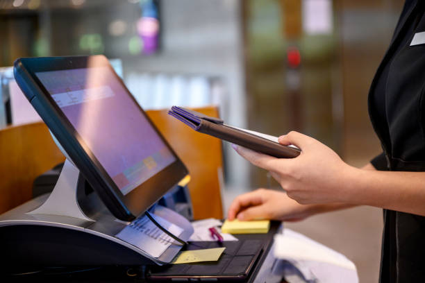 pos system cashier machine