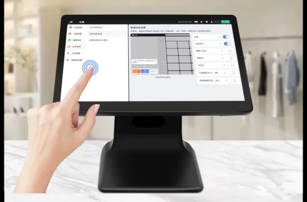 commercial touch display